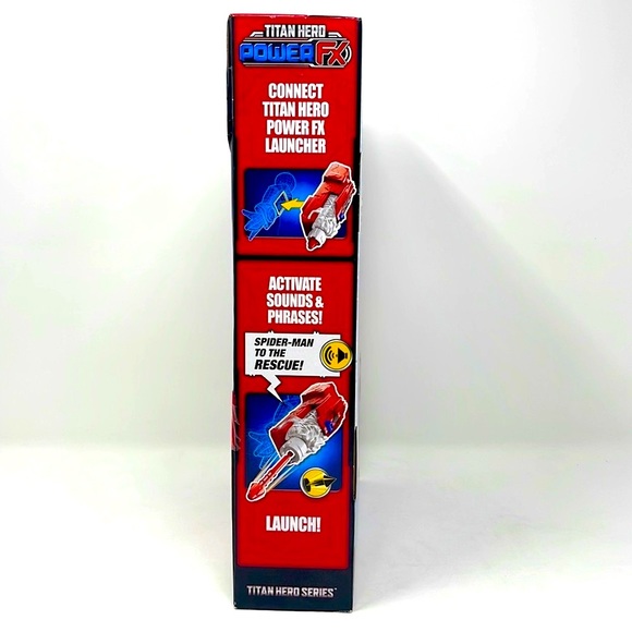 Marvel Spider-Man Titan Hero Power FX Figure With Launcher! NWT! In box! - Picture 3 of 6